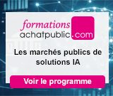 [Formation] Les marchés publics de solutions IA