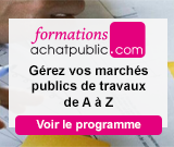 [Formation] Gérez vos marchés publics de travaux de A à Z