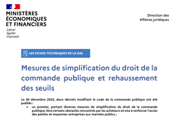 Décrets de simplification de la commande publique : les explications pratiques de la DAJ